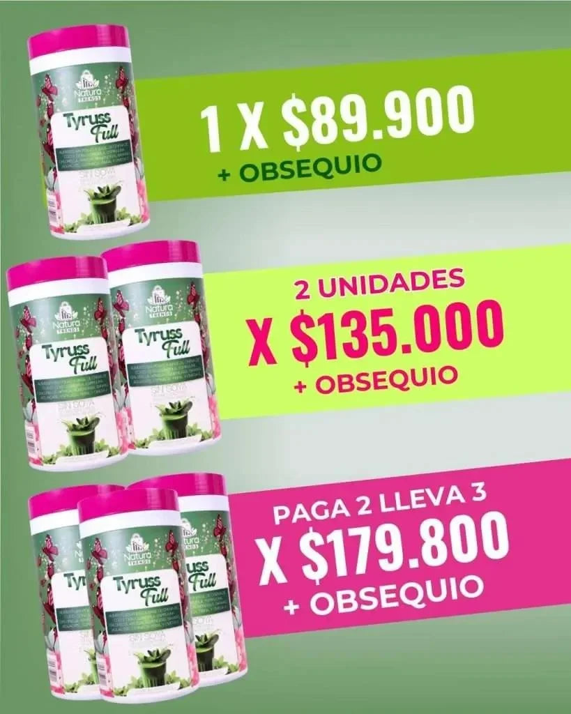 Tyruss Full | Superalimentos para equilibrio hormonal