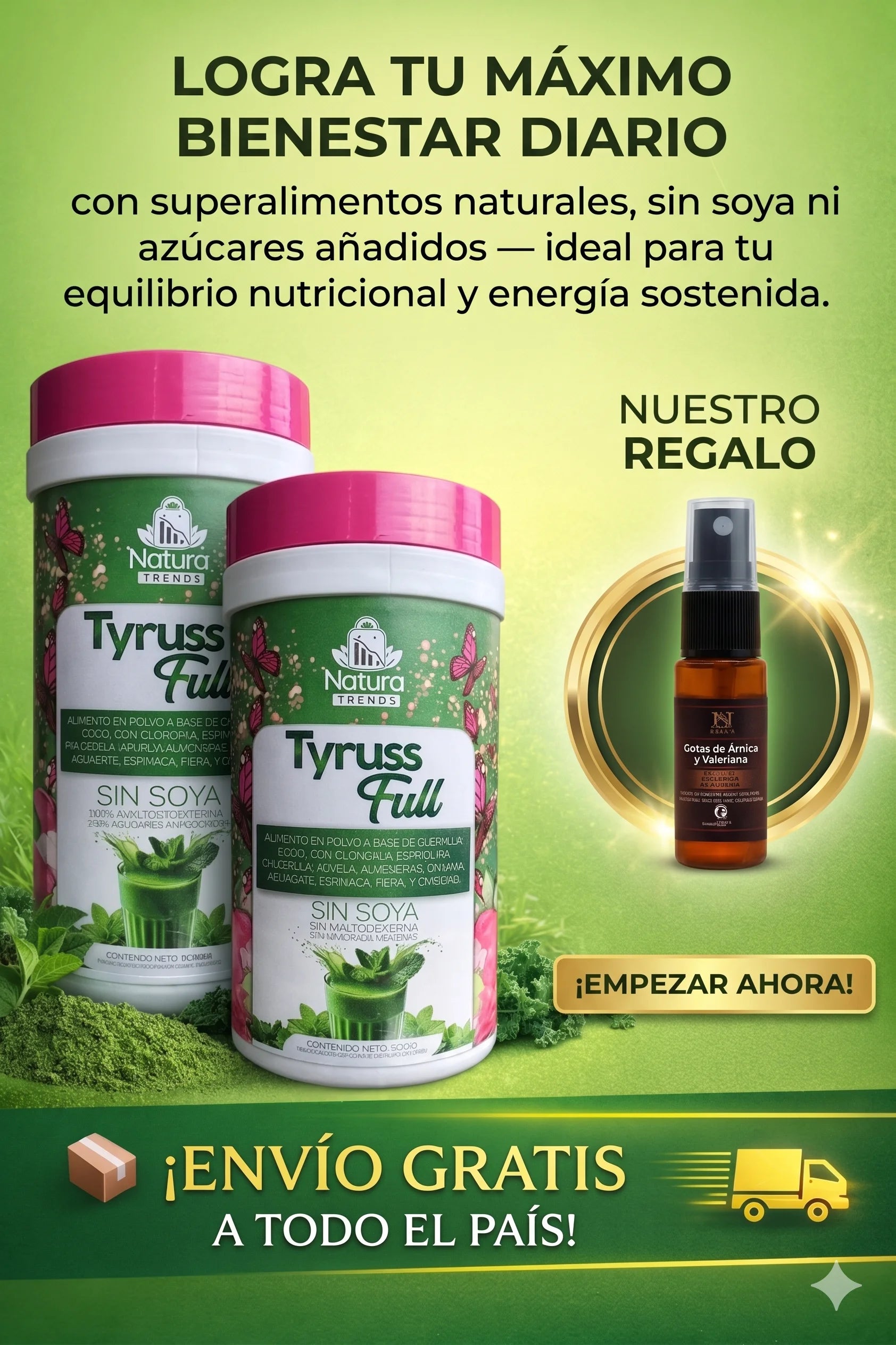 Tyruss Full | Superalimentos para equilibrio hormonal